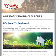 Bradley Homes - Email Marketing